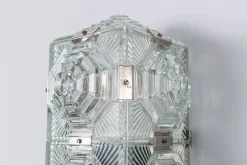 Vintage Wall Lamps from Kamenický Šenov, 1970s, Set of 6