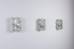 Vintage Wall Lamps from Kamenický Šenov, 1970s, Set of 6