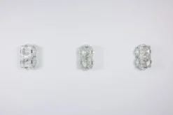 Vintage Wall Lamps from Kamenický Šenov, 1970s, Set of 6