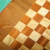 Vintage Walnuss & Seidenholz Spieltisch