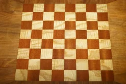 Vintage Walnuss & Seidenholz Spieltisch
