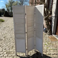 Vintage Wandschirm aus Holz, 2010er