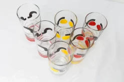 Vintage Wassergläser, 1970, 6er Set