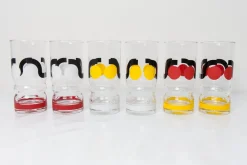 Vintage Wassergläser, 1970, 6er Set