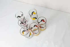 Vintage Wassergläser, 1970, 6er Set