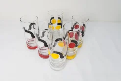 Vintage Wassergläser, 1970, 6er Set