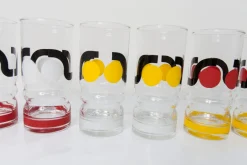 Vintage Wassergläser, 1970, 6er Set