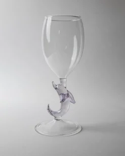Vintage Weingläser aus Murano Glas, 1980er, 2er Set