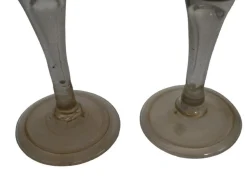 Vintage Weingläser, 1700er, 2er Set