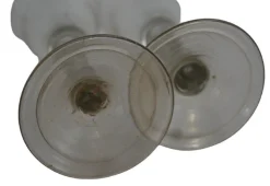 Vintage Weingläser, 1700er, 2er Set