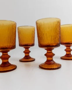 Vintage Weingläser von Timo Sarpaneva für Iittala, 1970er, 4er Set