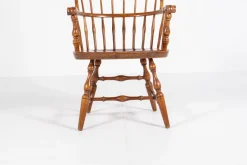 Vintage Windsor Armlehnstuhl aus Massivholz, 1960er