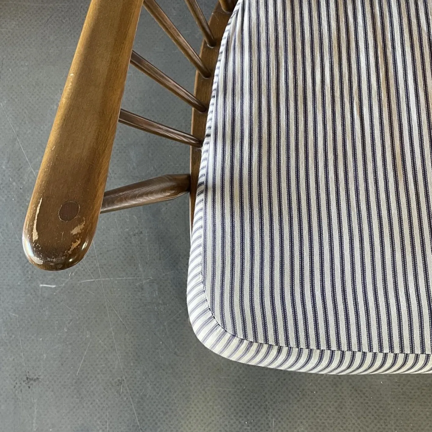 Vintage Windsor Armlehnstuhl mit Hoher Rückenlehne von Ercol