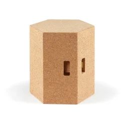 VIRA Cork Accent Stool or Table from Galula