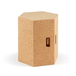 VIRA Cork Accent Stool or Table from Galula