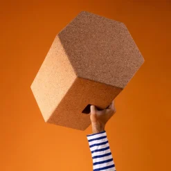 VIRA Cork Accent Stool or Table from Galula