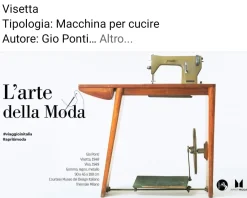 Visetta Tisch mit Schreibmaschine von Gio Ponti, 1949