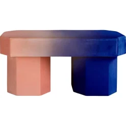 Viva Bank in Pfirsich & Marineblau mit Farbverlauf von Houtique