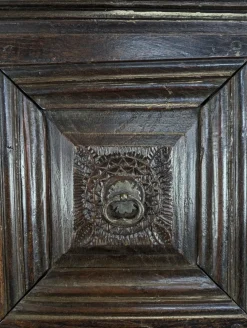 Volkskunst Buffet, 17. Jh., Auvergne, Frankreich