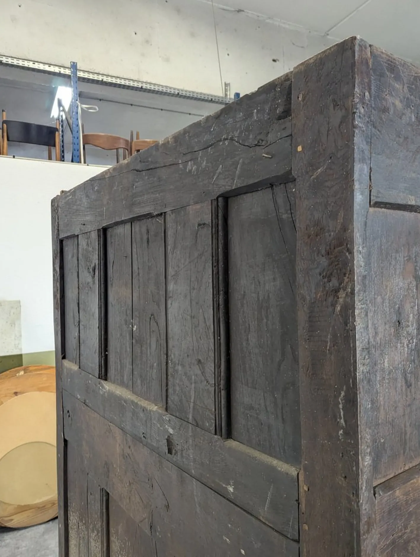 Volkskunst Buffet, 17. Jh., Auvergne, Frankreich