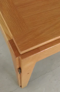 Vollständig restaurierter dänischer Schreibtisch aus Eiche von Børge Mogensen für Fredericia Stolefabrik, 1970er