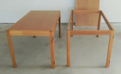 Vollständig restaurierter dänischer Schreibtisch aus Eiche von Børge Mogensen für Fredericia Stolefabrik, 1970er