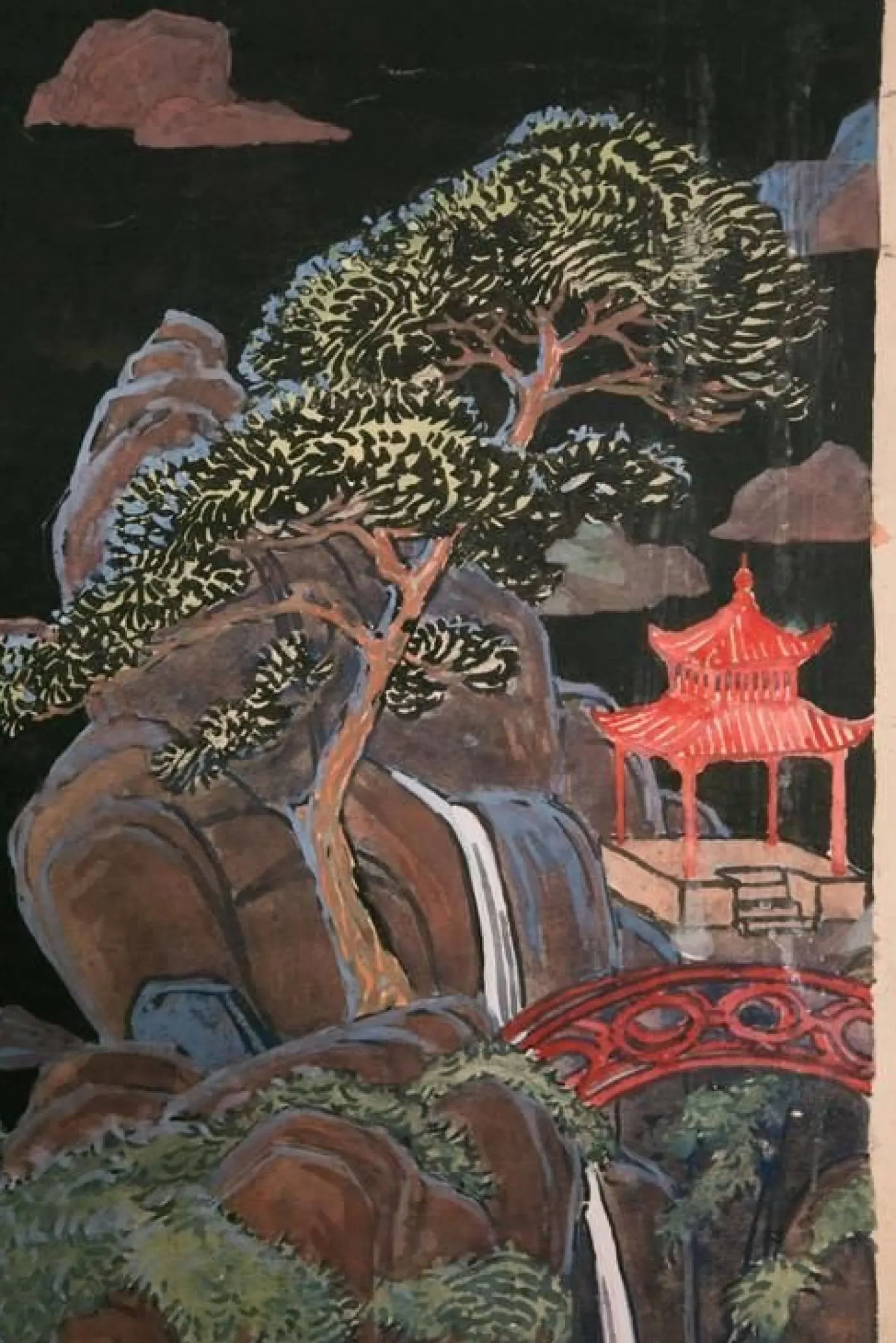 Wallpaper Design, France, 1920s