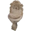 Wandbrunnen mit Bacchus Gesicht, 1980er