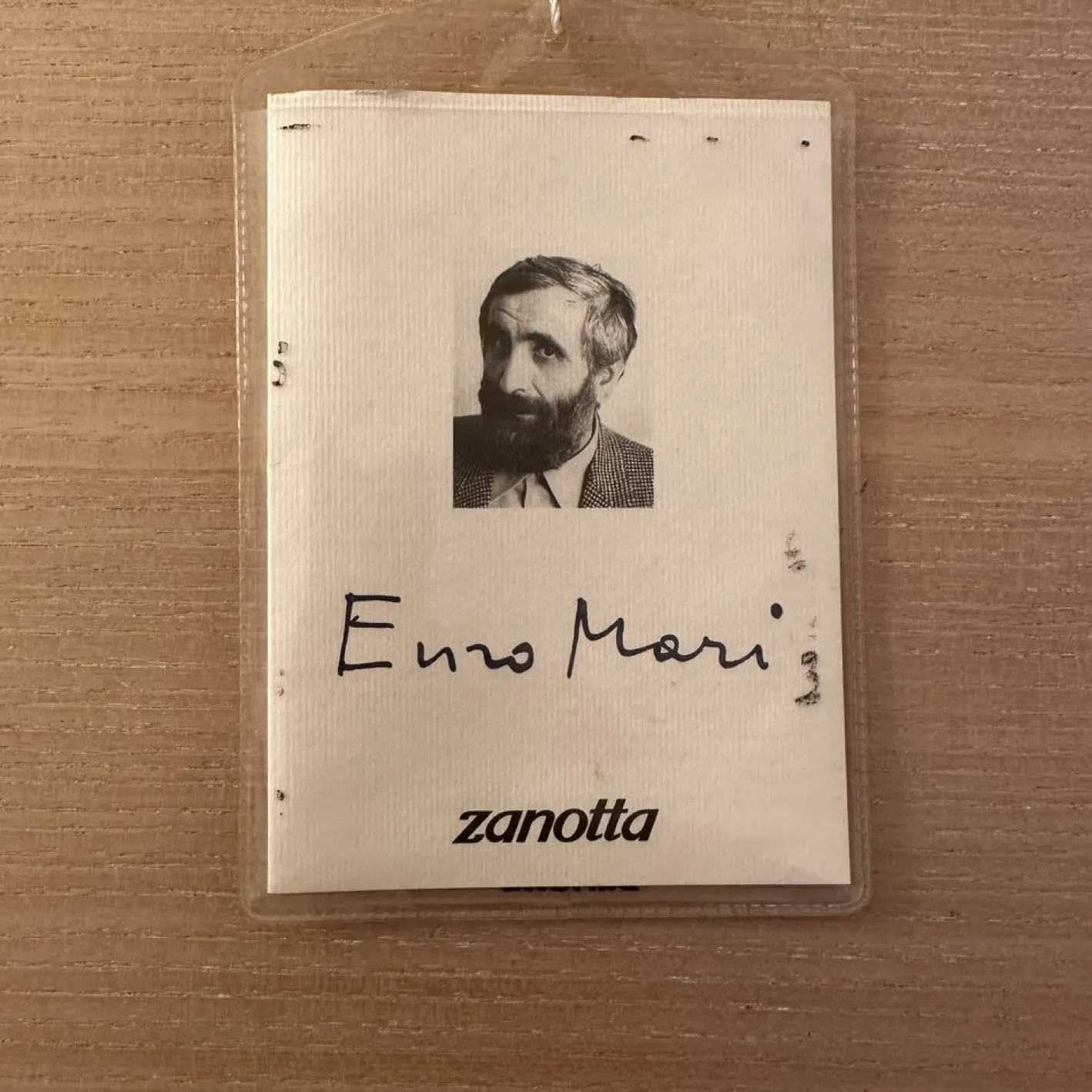 Wandgarderobe aus der Abbitibiti Serie von Enzo Mari für Zanotta, 1991