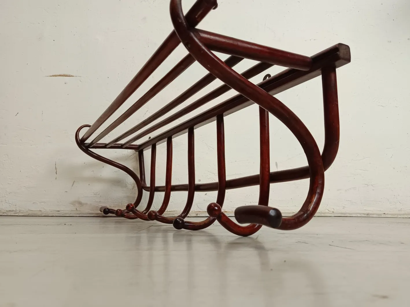 Wandgarderobe von Thonet, 1890er