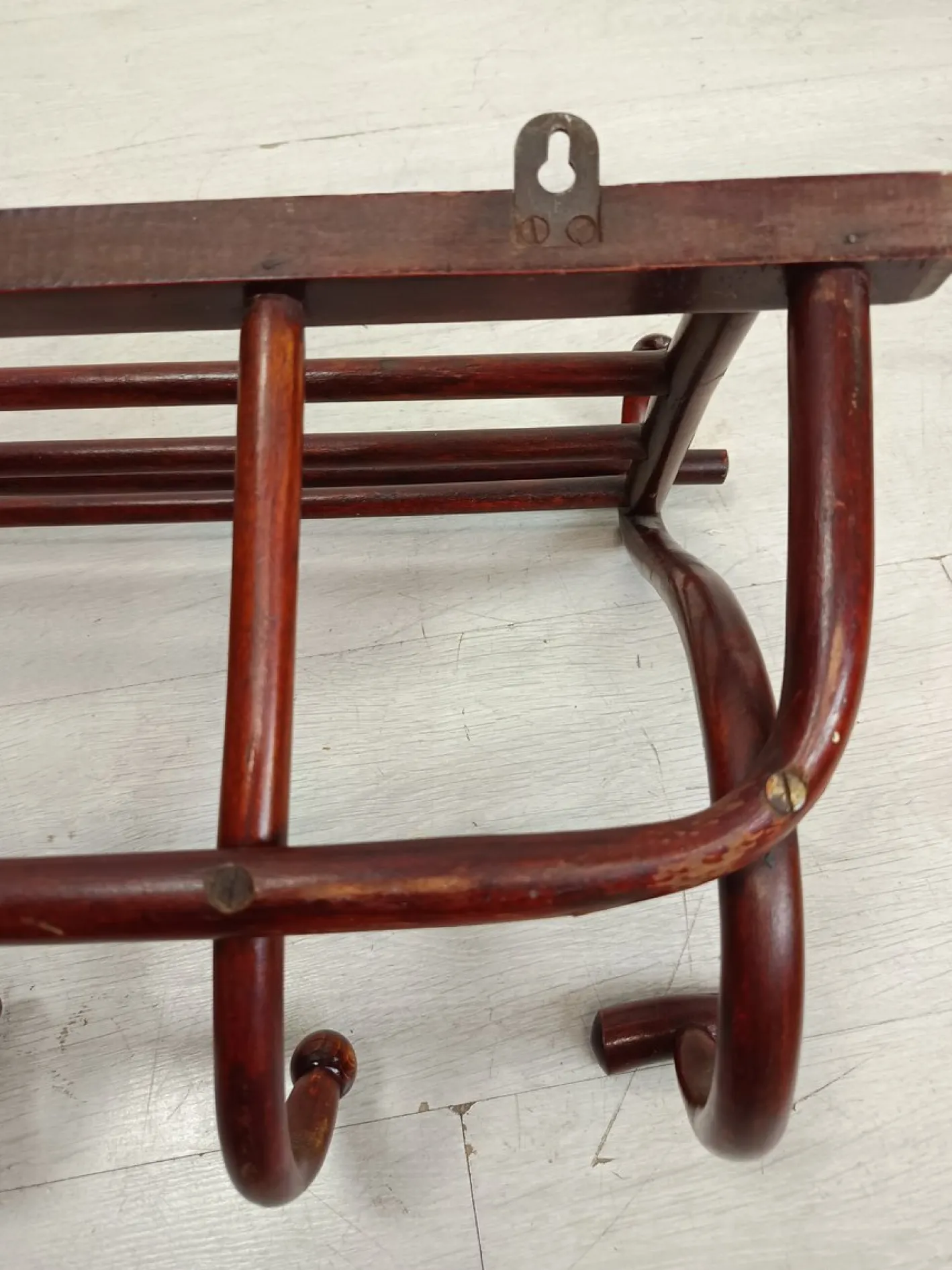 Wandgarderobe von Thonet, 1890er