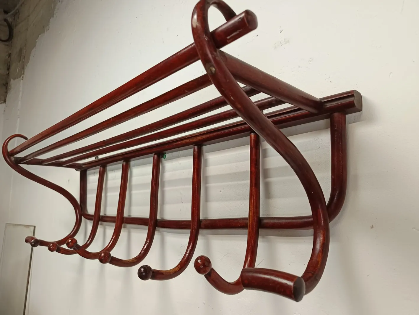 Wandgarderobe von Thonet, 1890er