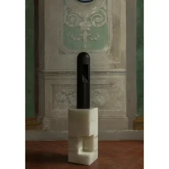 Wandlampe aus Schichtholz von Rick Owens