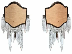 Wandlampen aus Bronze, 1950er, 2er Set