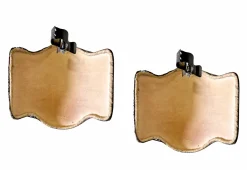 Wandlampen aus Bronze, 1950er, 2er Set
