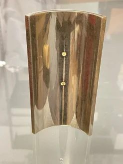 Wandlampen aus Kristallglas von Lalique, 2 . Set