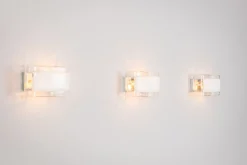 Wandlampen aus Murano Glas von La Murrina, 1980er, 3er Set