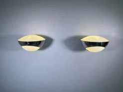 Wandlampen von Max Ingrand für Fontana Arte, 1950, 2er Set