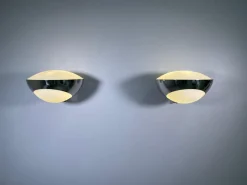 Wandlampen von Max Ingrand für Fontana Arte, 1950, 2er Set