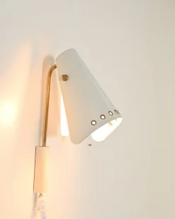 Wandlampe von Fåglaviks Armaturfabrik, Schweden, 1960er