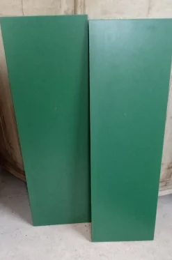 Wandregal aus Holz & Metall, 1970er