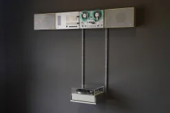Wand-Stereoanlage von Dieter Rams für Braun, 1960er