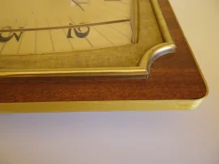 Wanduhr mit Kalender von Jaz Transistor, 1960er