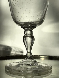 Wasser- oder Weinglas von Baccarat, Anfang-Mitte 19. Jh.