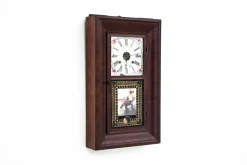 Waterbury Wall Clock, USA, Mid 19th Century