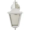 Weiße Außenwandlampe von Lothus, 1980er