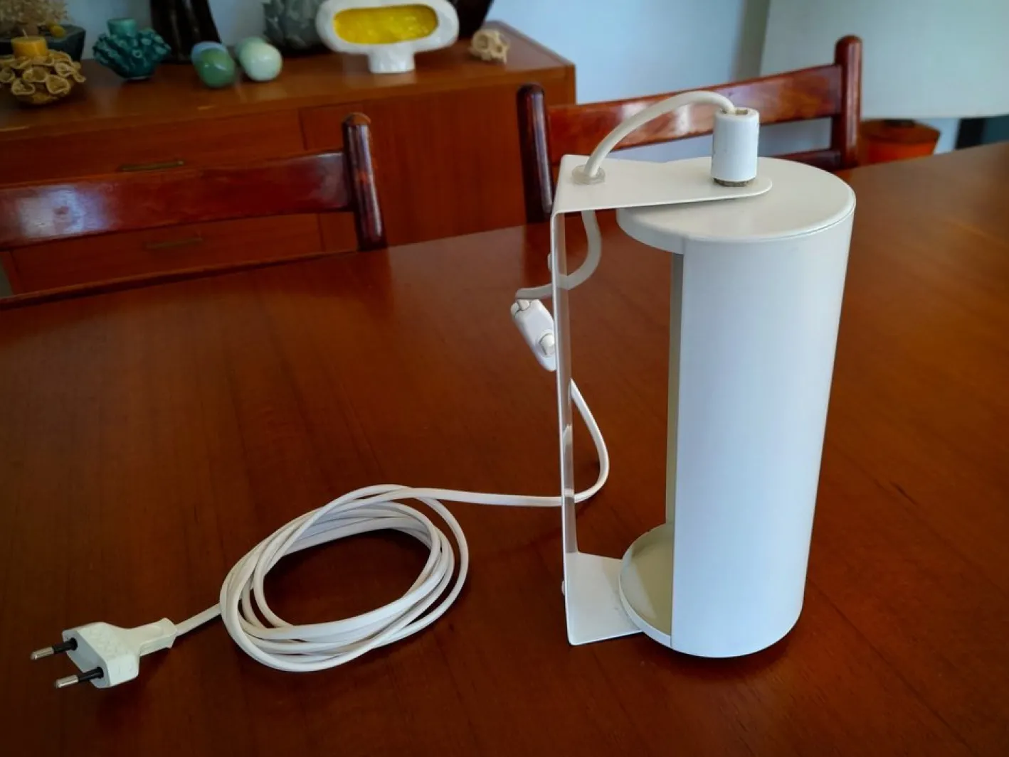 Weiße Lod Wandlampe von IKEA, 1986