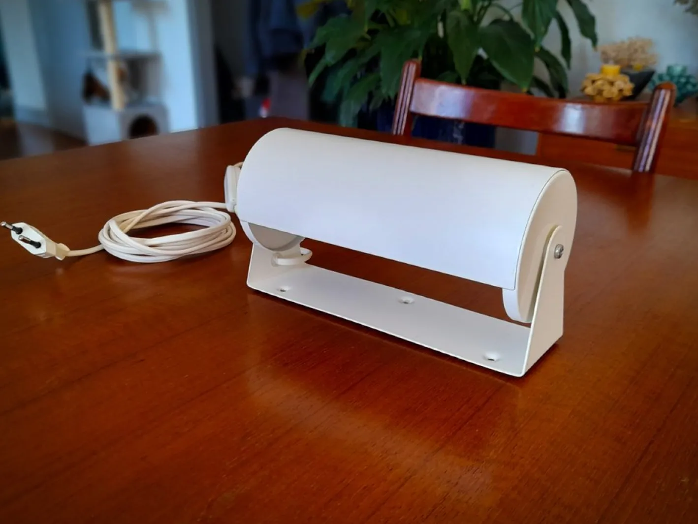 Weiße Lod Wandlampe von IKEA, 1986
