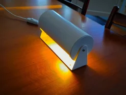 Weiße Lod Wandlampe von IKEA, 1986