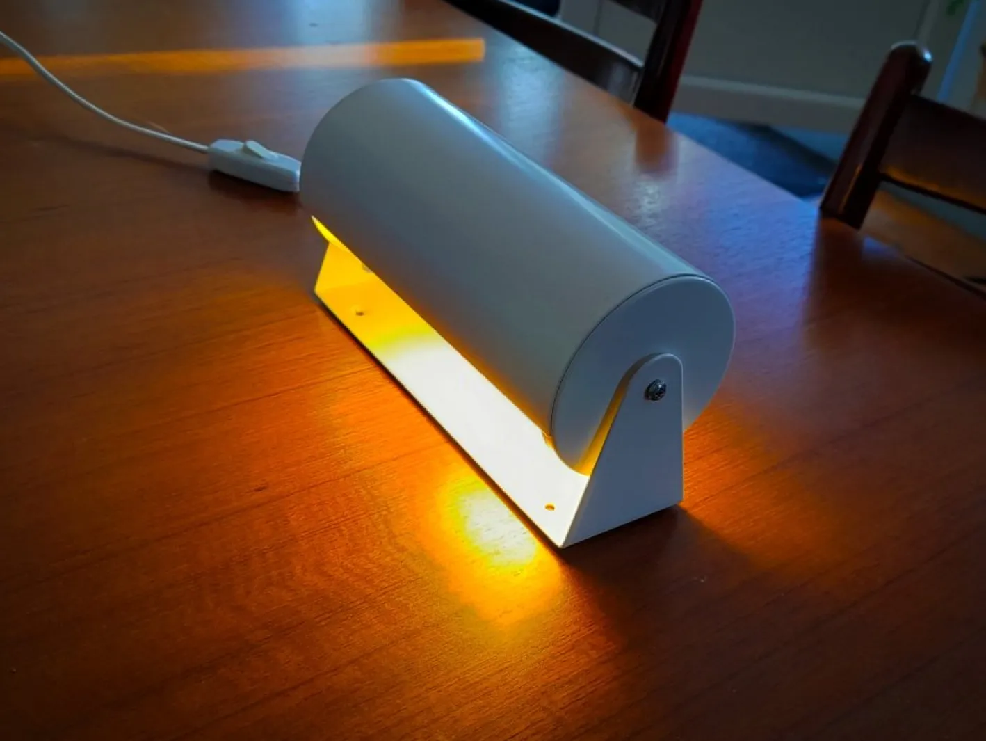 Weiße Lod Wandlampe von IKEA, 1986